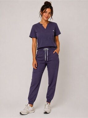 FIGS Purple Jogger Scrub Pants Women’s Size Small